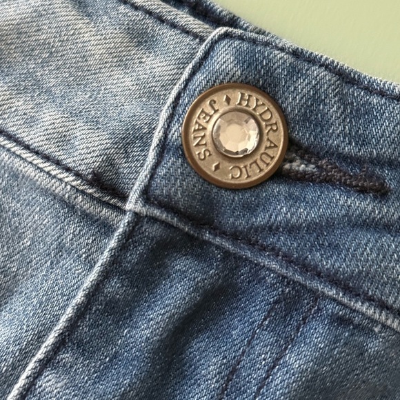 Hydraulic Soho High Rise Denim Skirt Vintage Southwestern Y2K size 10 - Picture 13 of 15